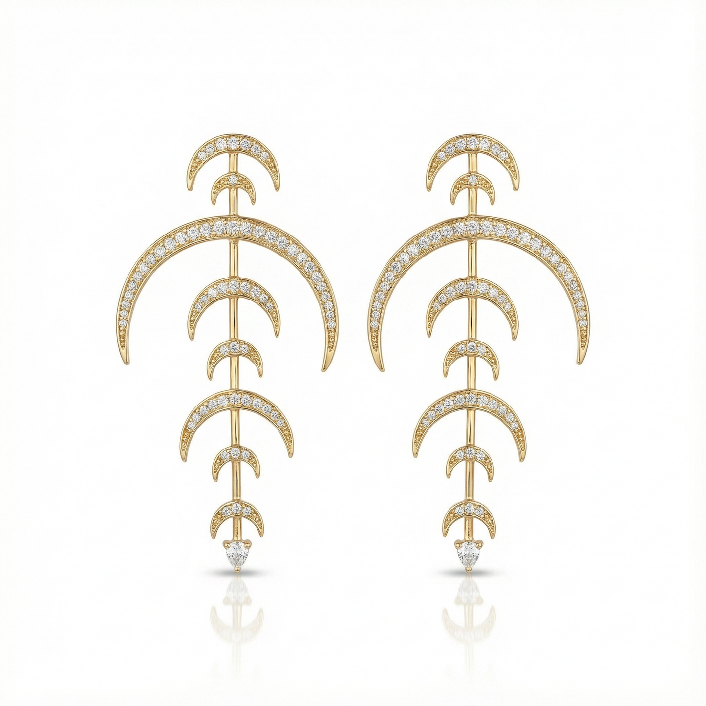 Noir Quilt Sovereign Earrings