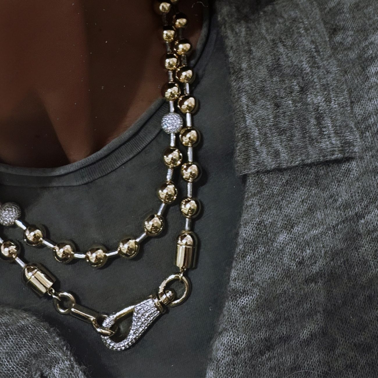 Clé Dorée Kolye - Aven & Laurel