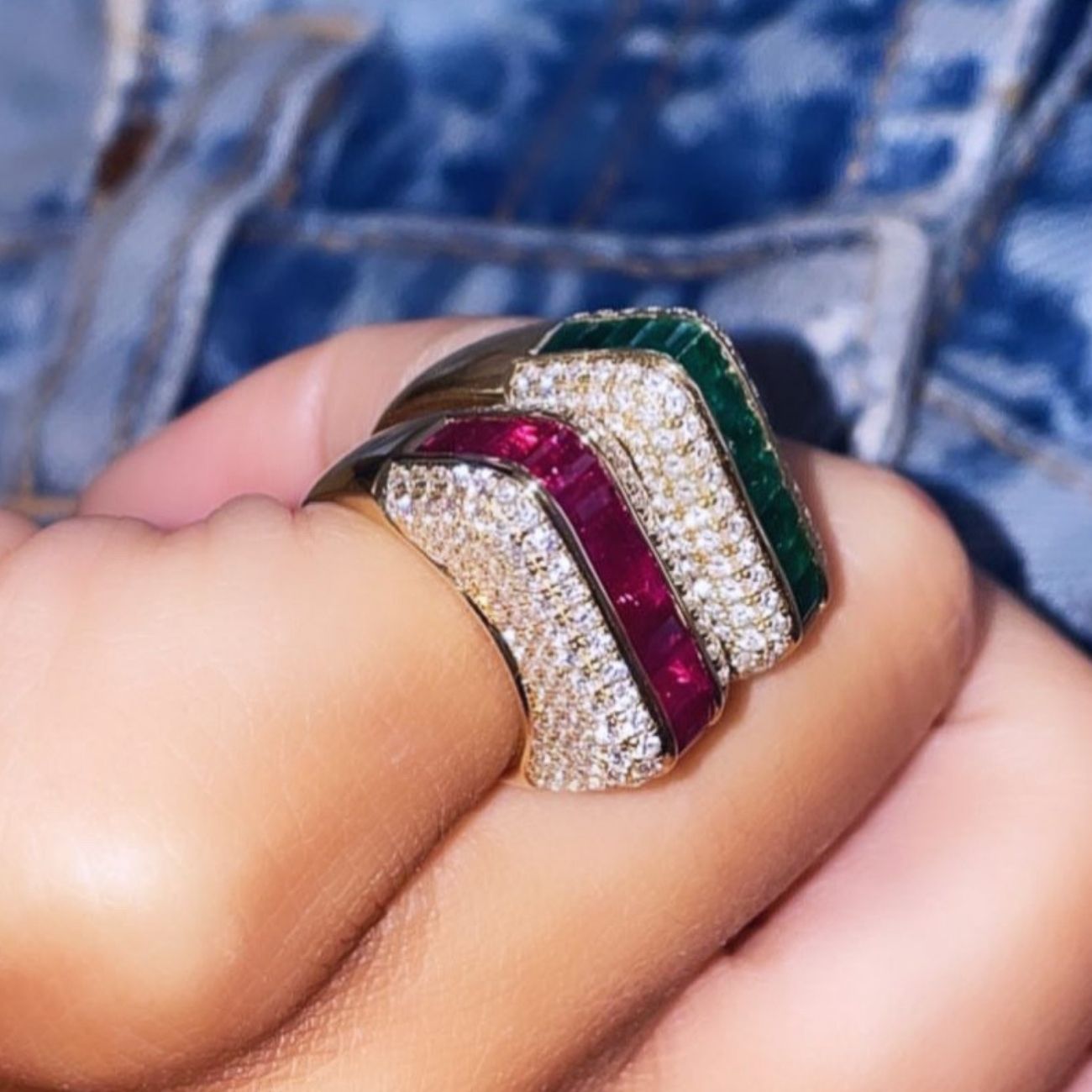 Rubies Yüzük - Aven & Laurel