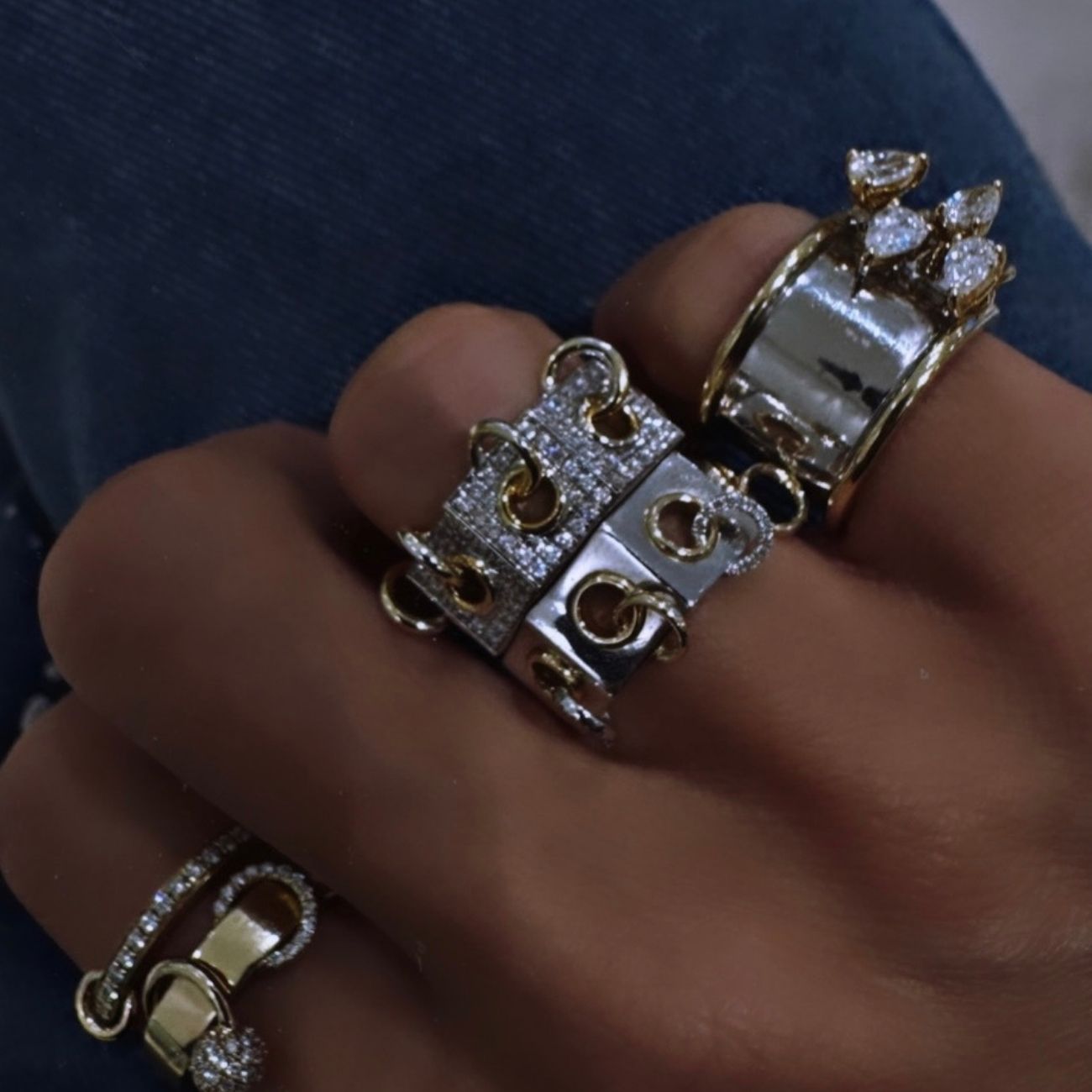 LumiNova Sight Yüzük - Aven & Laurel