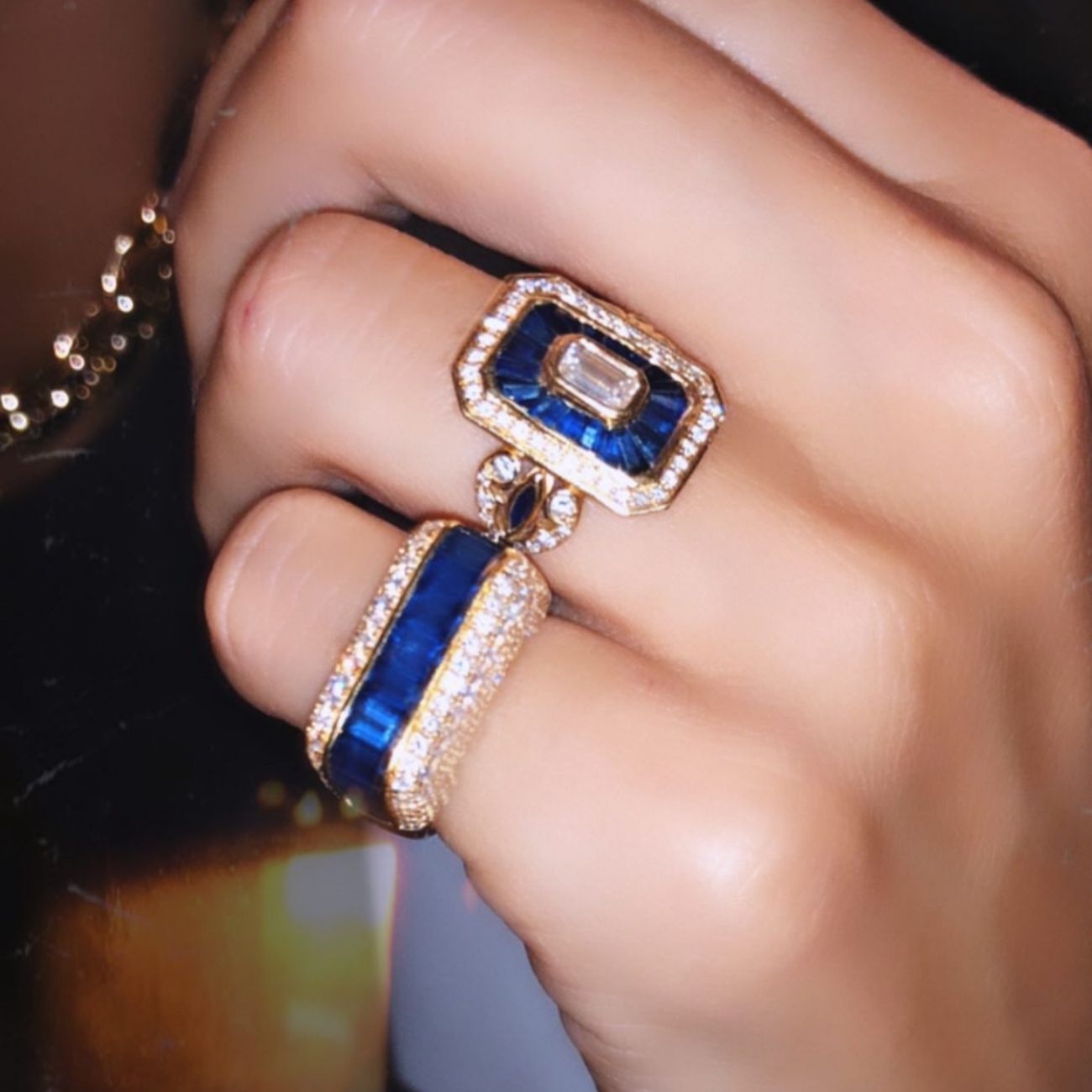 Sapphires Yüzük - Aven & Laurel