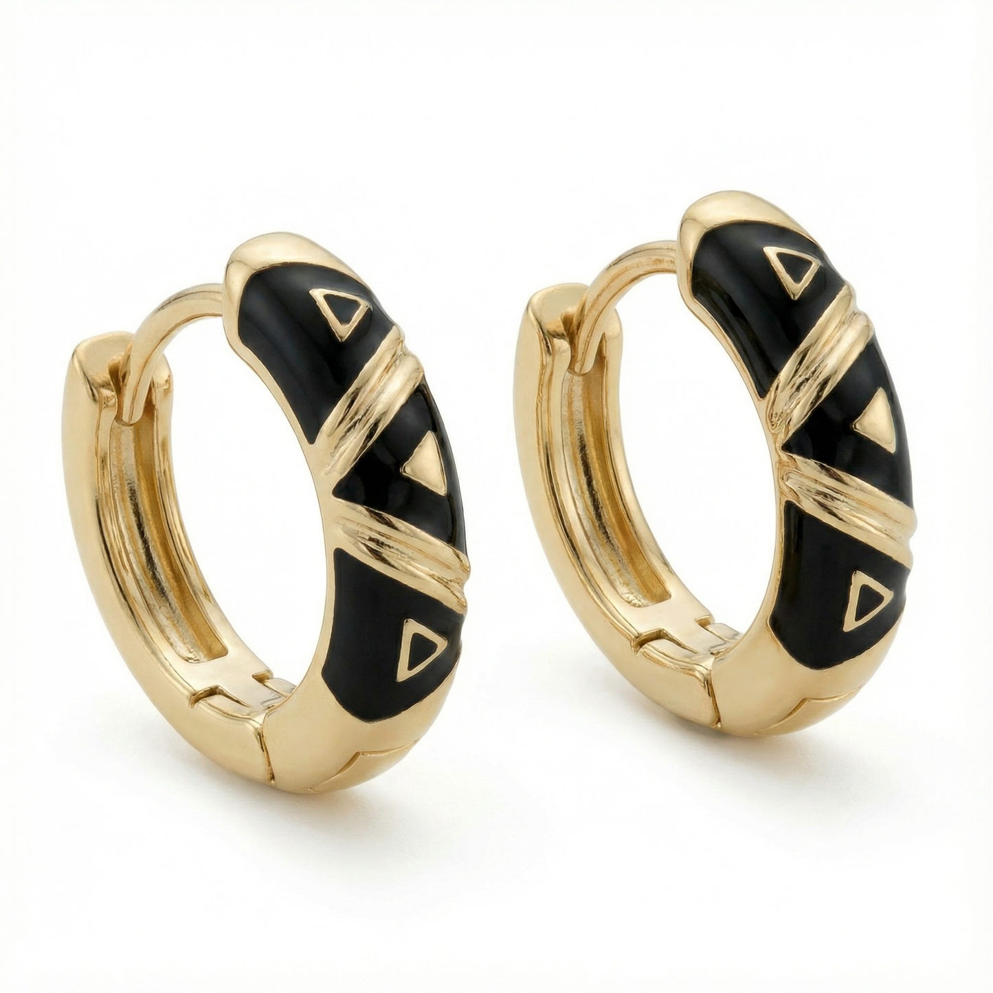 Tribal Noir Earrings