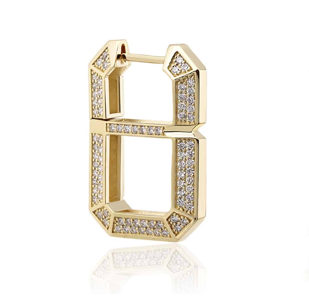 Pavé Skyline Küpe - Aven & Laurel