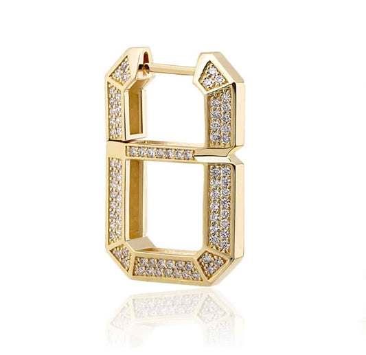 Pavé Skyline Küpe - Aven & Laurel