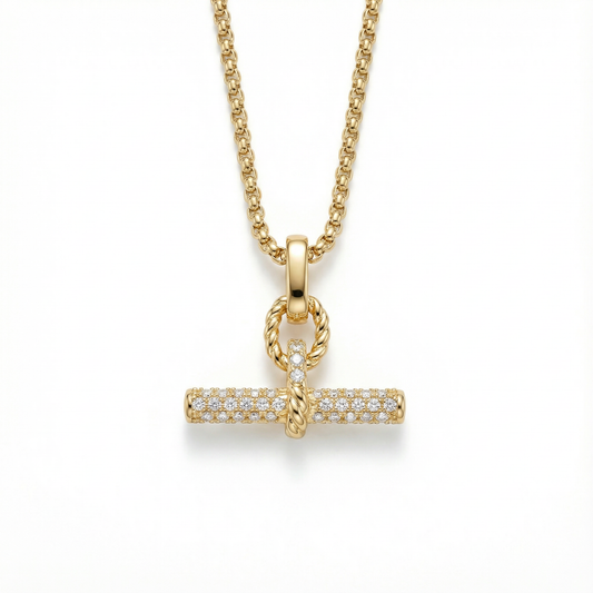 Gilded Orb Grandeur Necklace