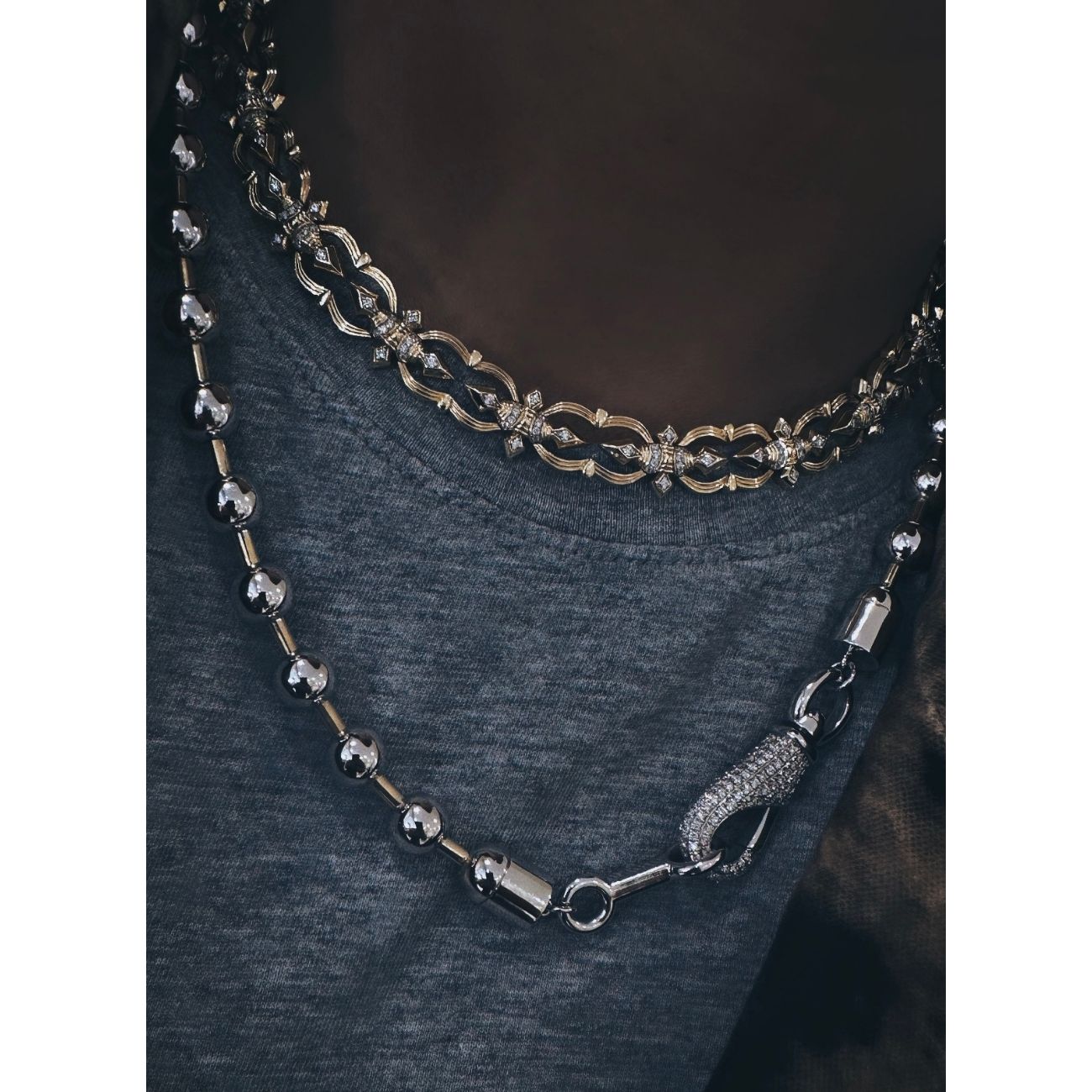 Clé Dorée Kolye - Aven & Laurel