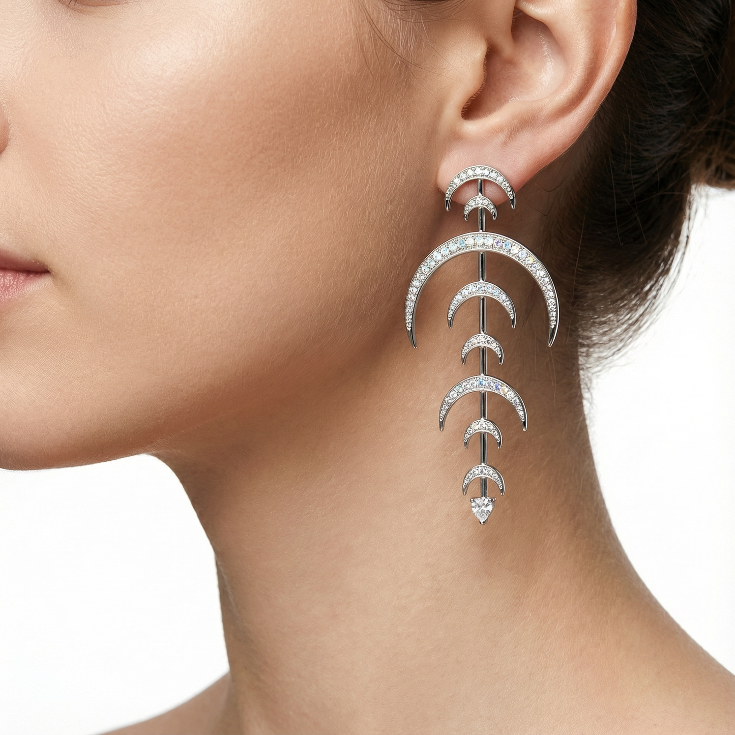 Noir Quilt Sovereign Earrings