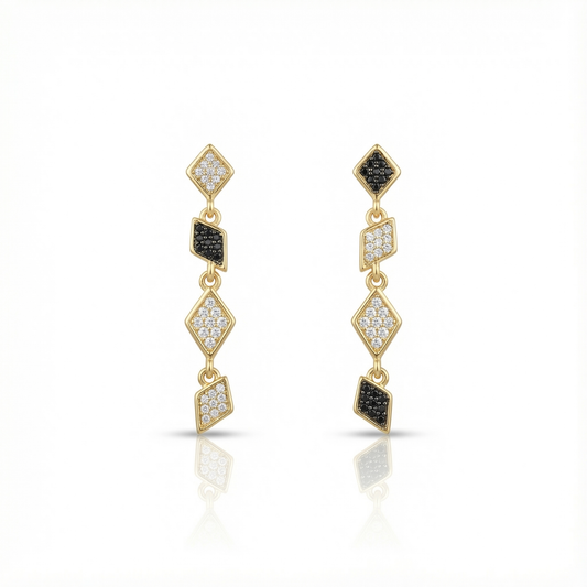 Geometric Harlequin Earrings