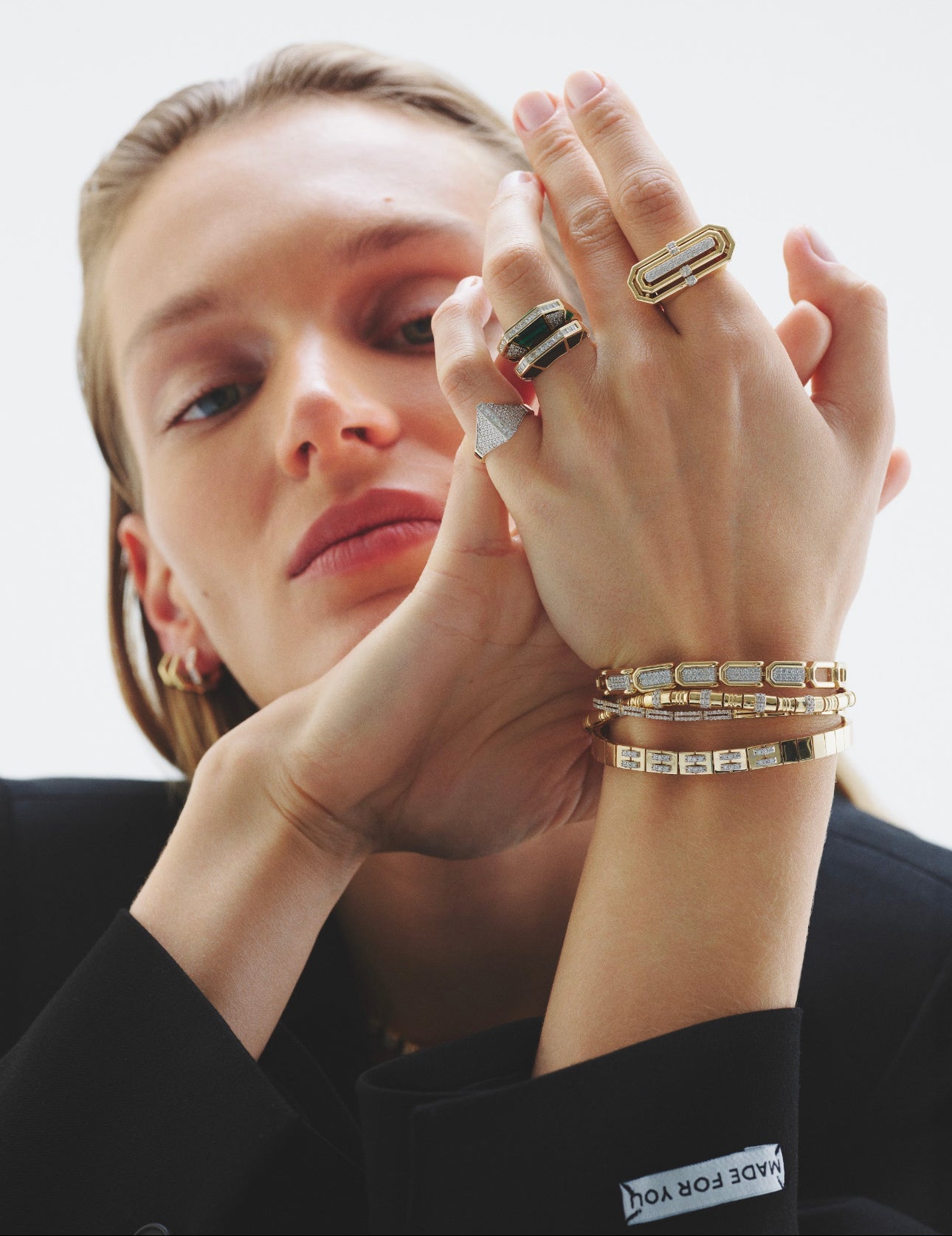 Sophia Yüzük (Yatay Form) - Aven & Laurel