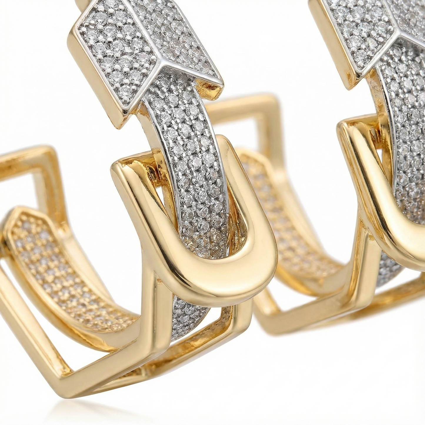 Gilded Caviar Earrings