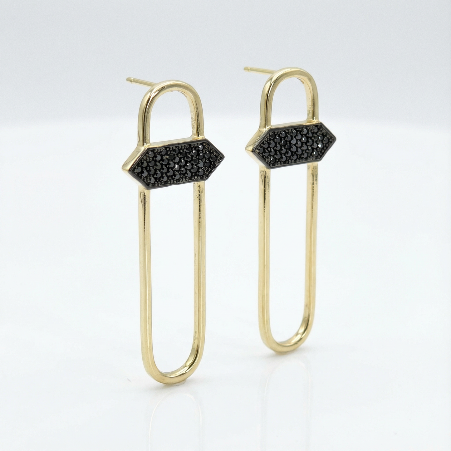 The Metropolitan Hex-Link Earrings