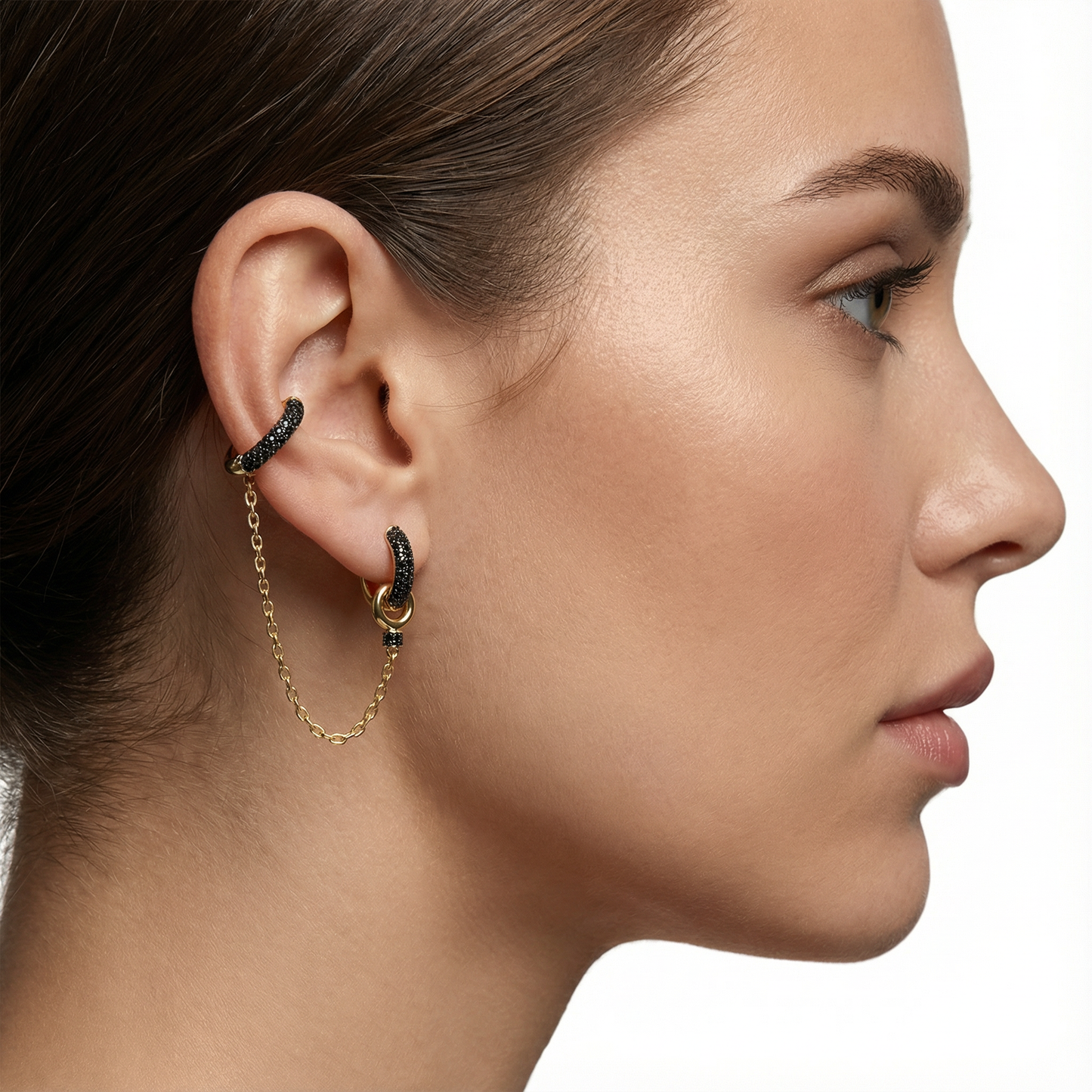 Eclipse Interlock Earrings