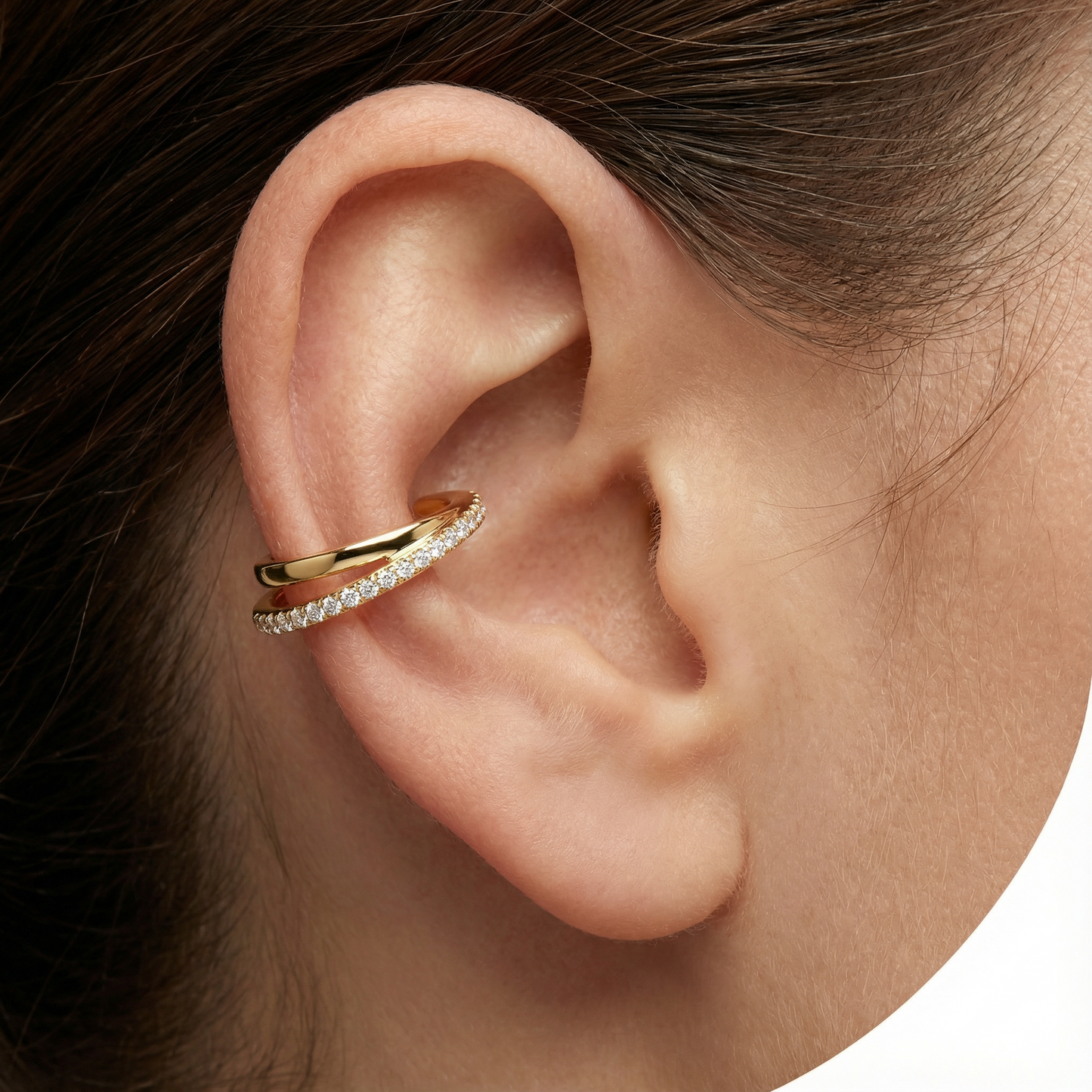 Twisted Artisanal Ear cuff