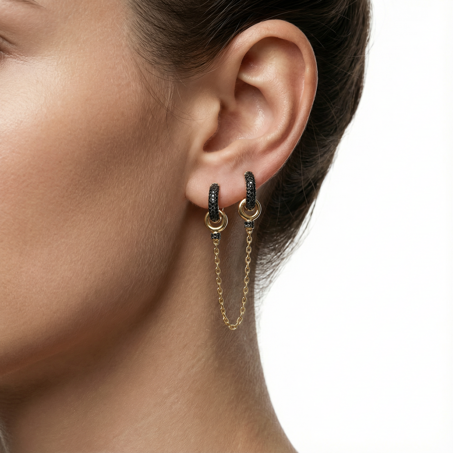 Eclipse Interlock Earrings