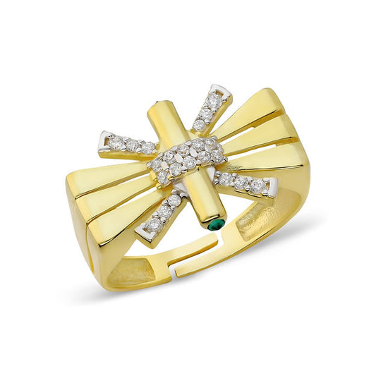 Serene Spiral Yüzük - Aven & Laurel