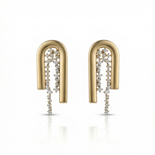 Aegean Azure Chandelier Earrings