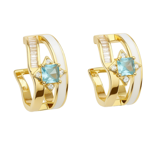 Aqualyn Küpe - Aven & Laurel