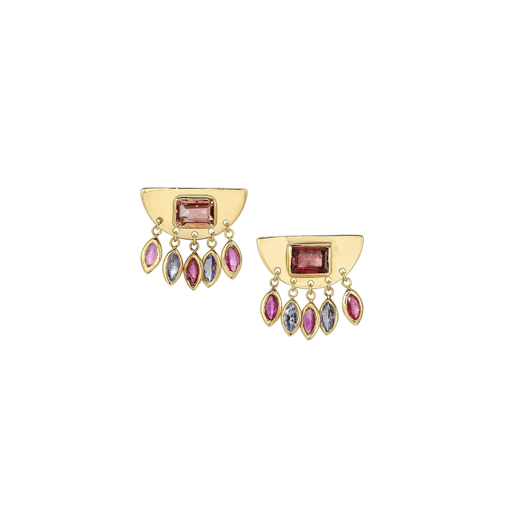 Aztec Cascade Küpe - Aven & Laurel