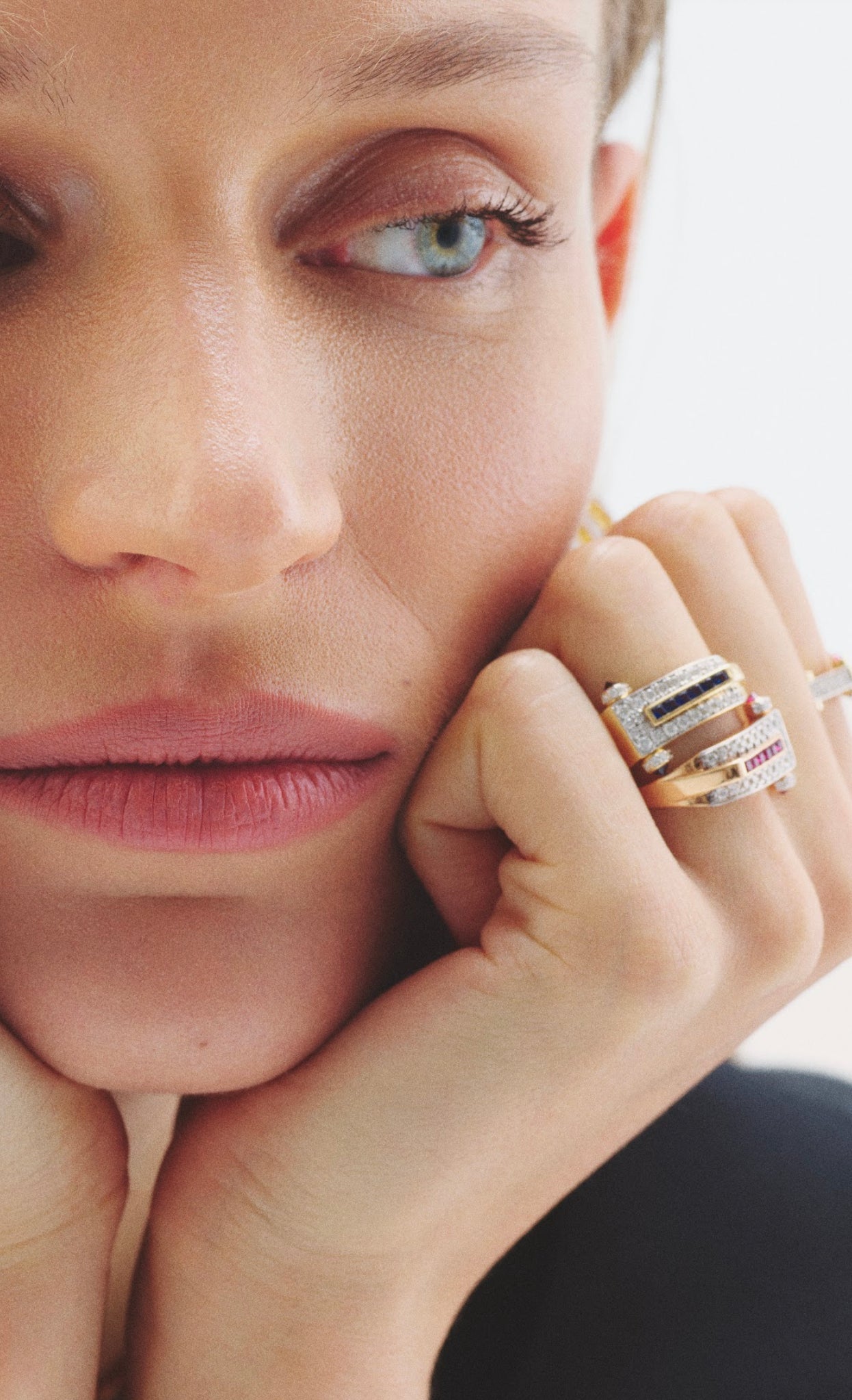 Lumina Circle Yüzük - Aven & Laurel