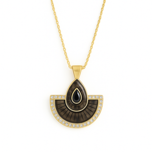 Raven’s Veil Kolye - Aven & Laurel