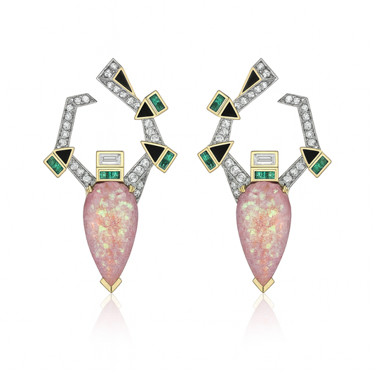 Totemic Circuit Küpe - Aven & Laurel