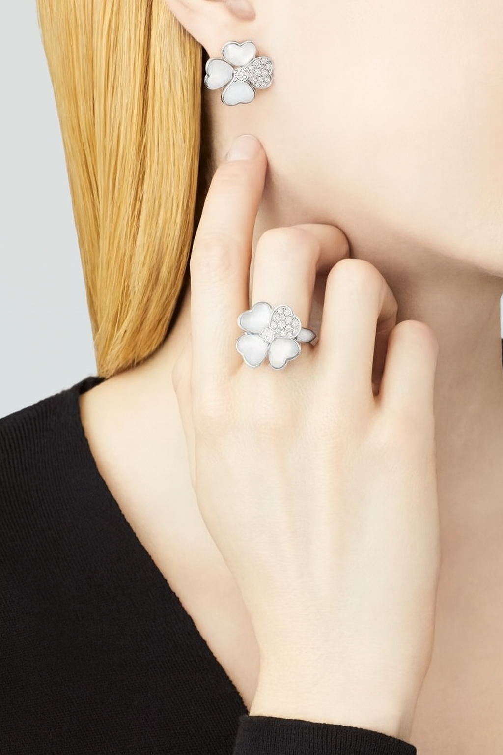 VCA Fortuna Bloom Küpe (İthal Kutulu Model)