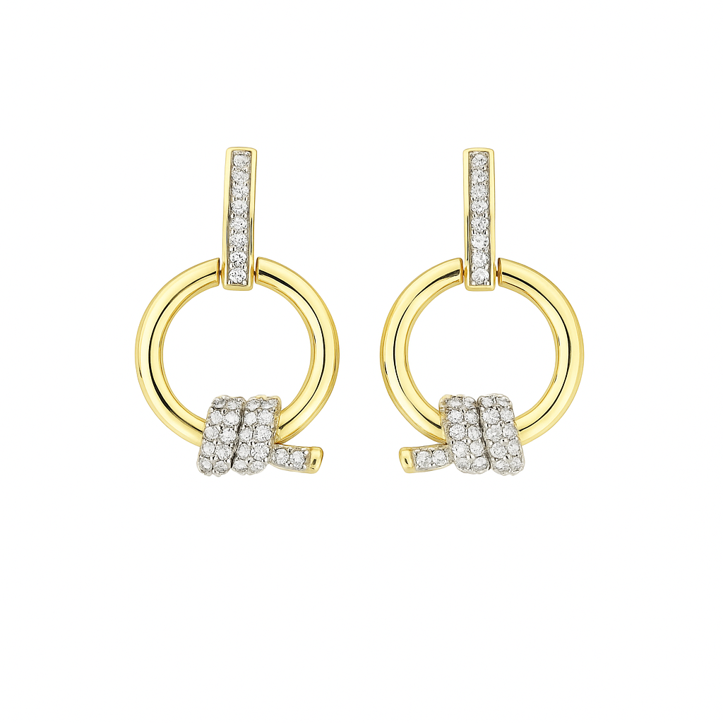 Promise Loop Küpe - Aven & Laurel