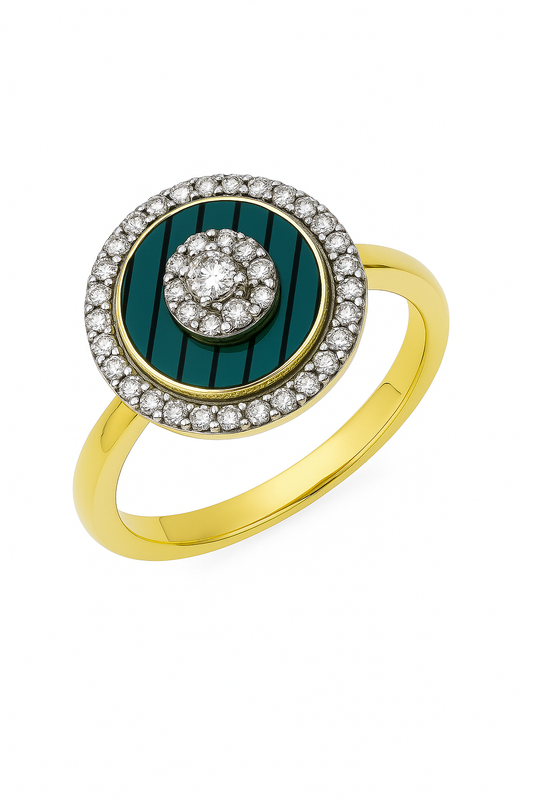 Vert Mystique Yüzük - Aven & Laurel