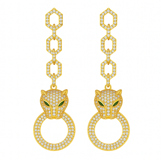 Virexa Panther Küpe - Aven & Laurel