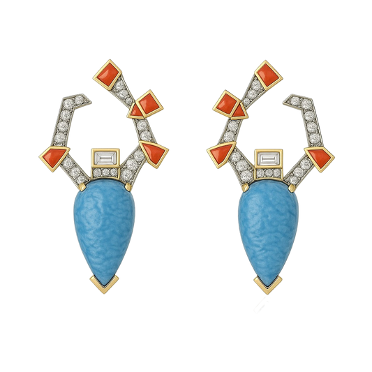 Cosmic Primitives Küpe - Aven & Laurel