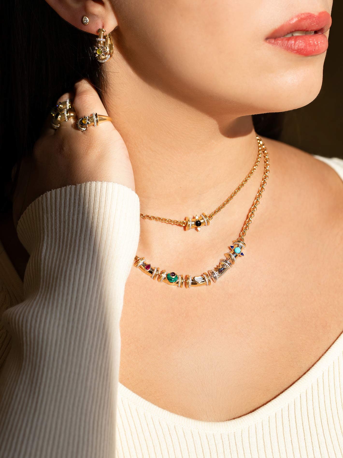 Cercle d’Âmes Kolye - Aven & Laurel