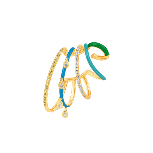 Electric Verse Earcuff - Aven & Laurel