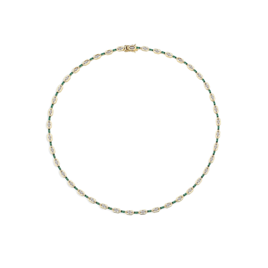 Emerald Allure Kolye - Aven & Laurel