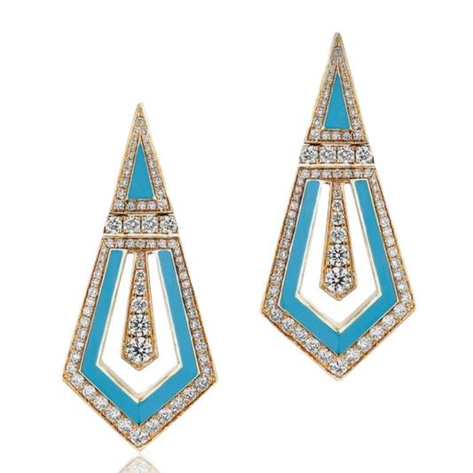 Flèche Opaline Küpe - Aven & Laurel