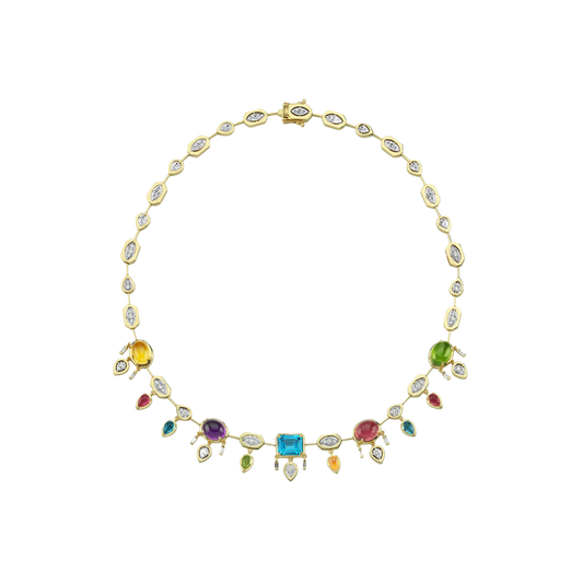 Focus Multi Color Kolye - Aven & Laurel