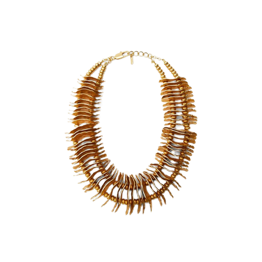 Golden Ripples Kolye - Aven & Laurel