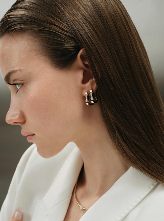 Carabine Rubis Küpe - Aven & Laurel