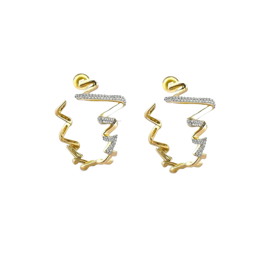 Infinity Swirl Küpe