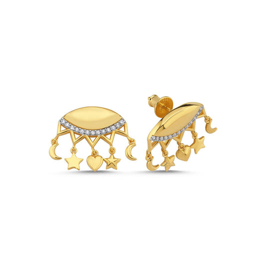 Captivating Gaze Küpe - Aven & Laurel