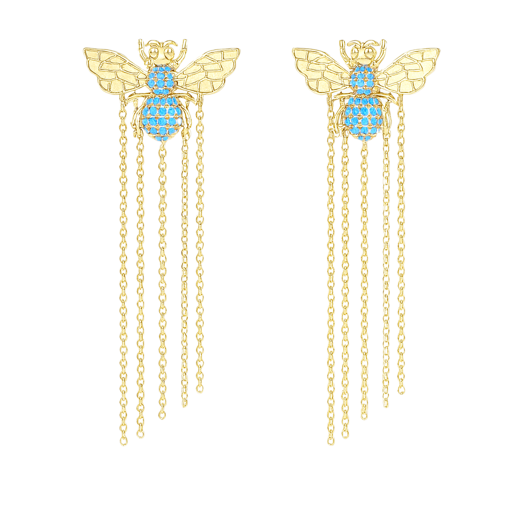 L’Essaim Doré Küpe - Aven & Laurel