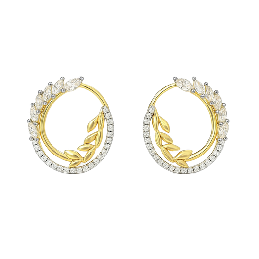 Lirae Wreath Küpe - Aven & Laurel