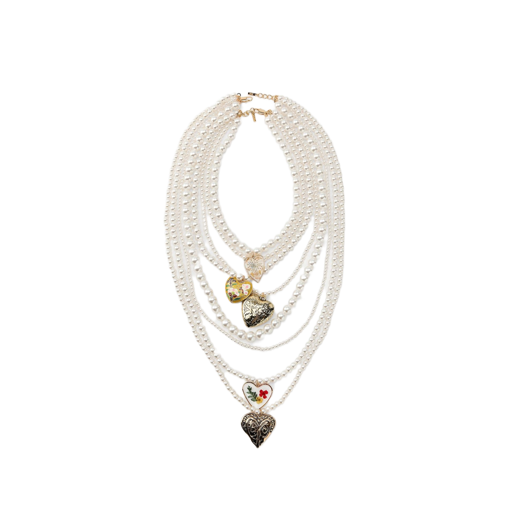 Love-Knot Pear Kolye - Aven & Laurel