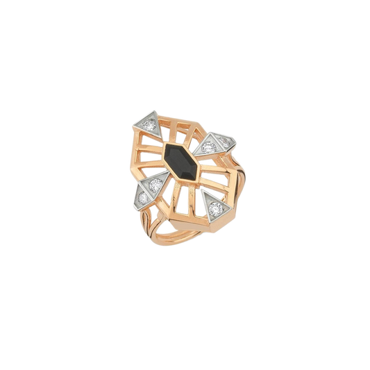 Midnight Geometry Yüzük - Aven & Laurel