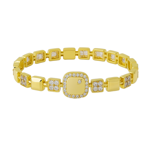 Miroir Carré Bileklik - Aven & Laurel