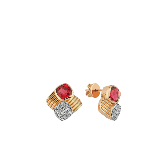 Mirror Quartz Küpe - Aven & Laurel