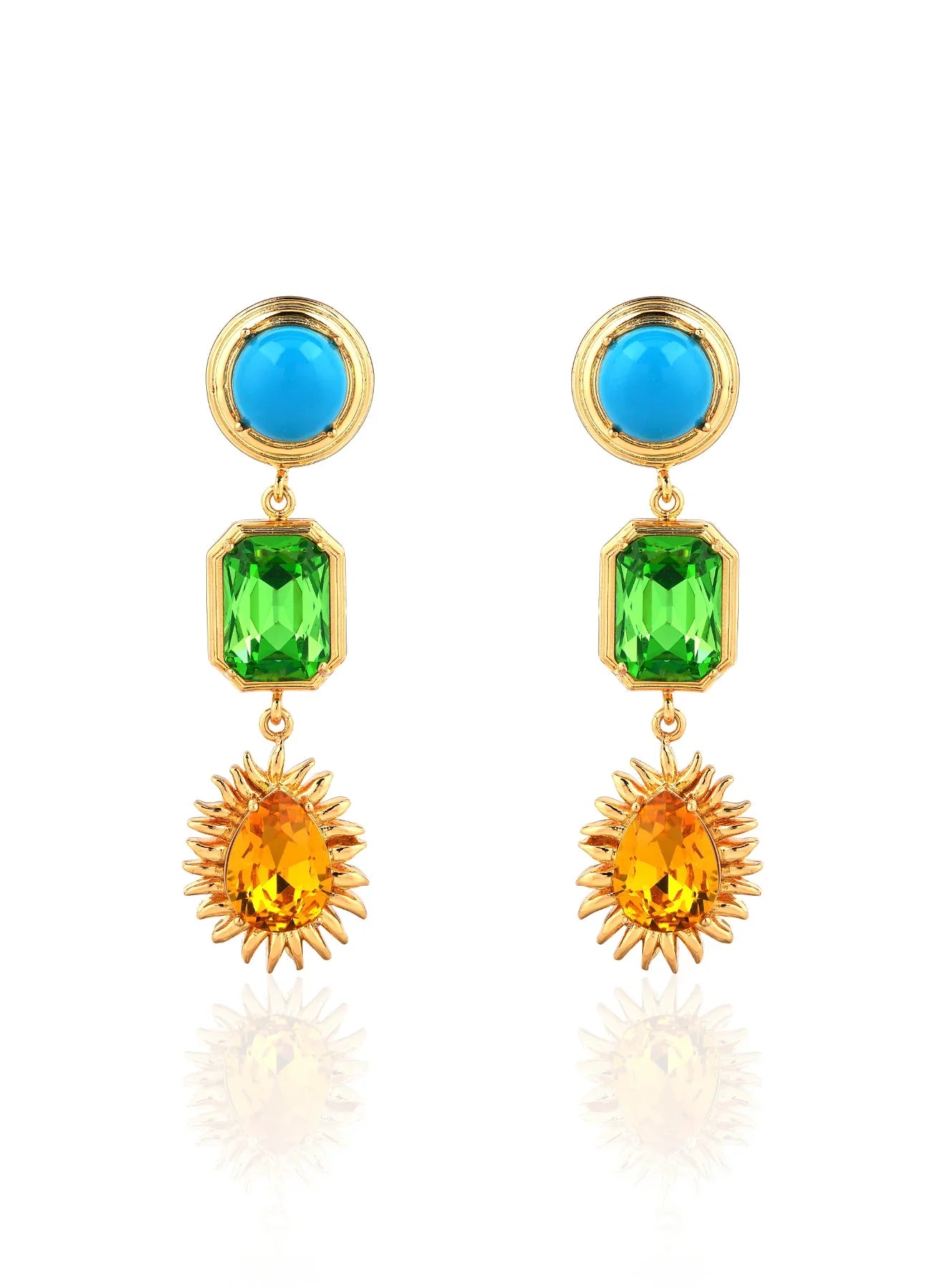 Lagoon Küpe - Aven & Laurel