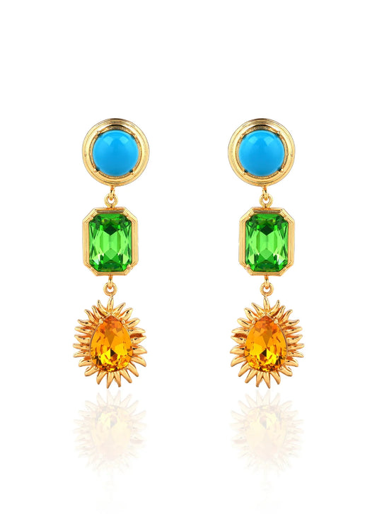 Lagoon Küpe - Aven & Laurel