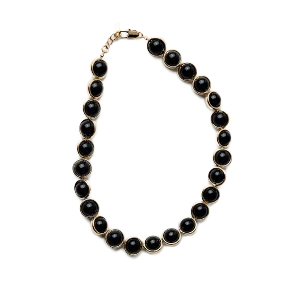 Obsidian Orb Kolye - Aven & Laurel