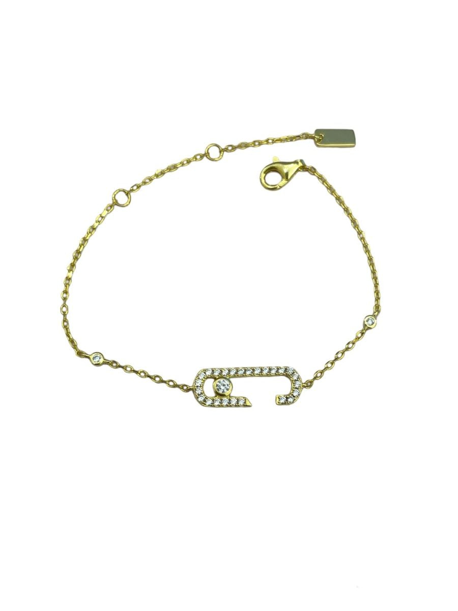 Mess Model Bileklik Gold - Aven & Laurel