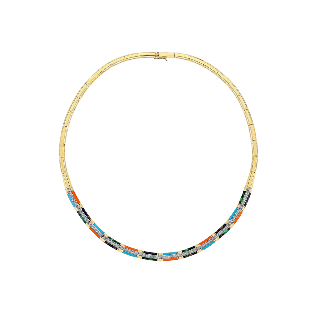 Pulse Mosaic Kolye - Aven & Laurel